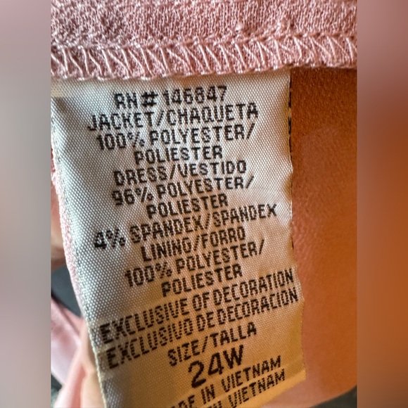 Le Bos Pink Sequin Kimono - Picture 6 of 7